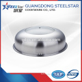 Stainless steel combined pot lid for steamer pot